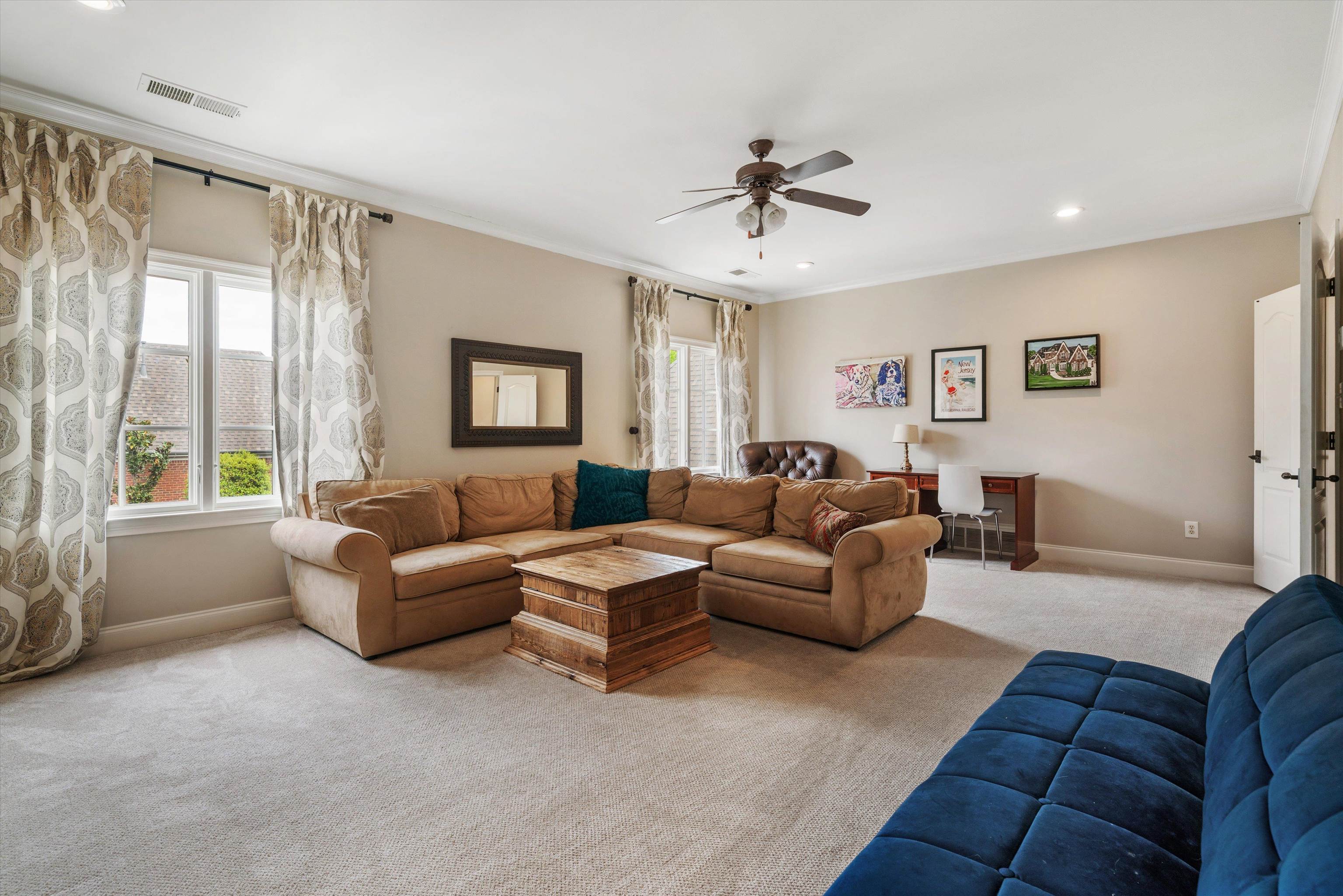 1328 Bridgepointe Drive Collierville, TN 38017 - Photo 30 of 40 a living room with furniture and a large window
