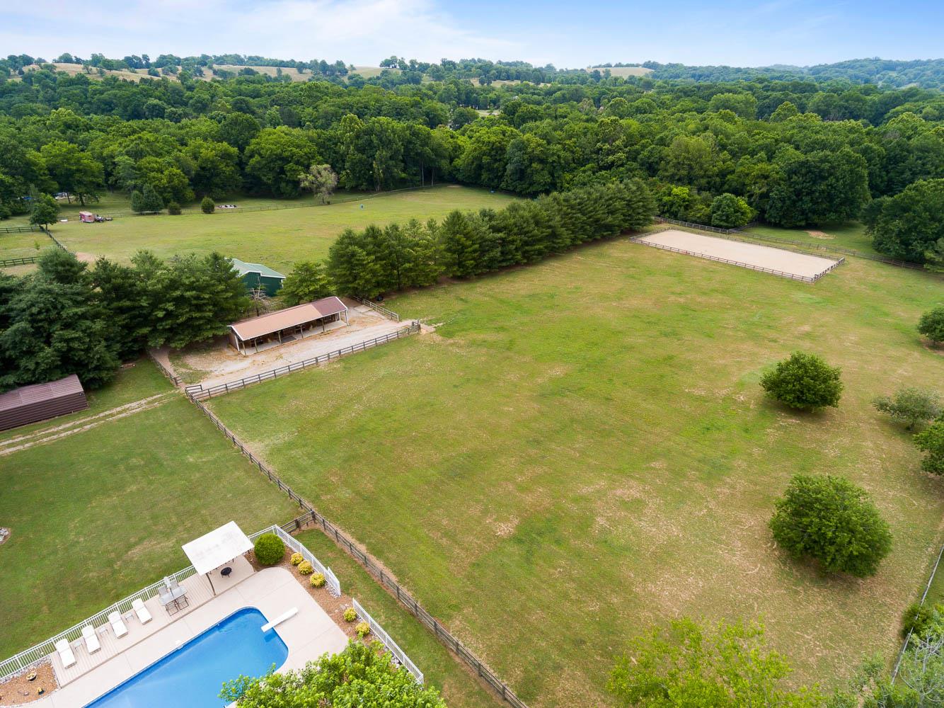 1018 Rip Steele Road Columbia, TN 38401 - Photo 24 of 28 a view of a lake with a yard