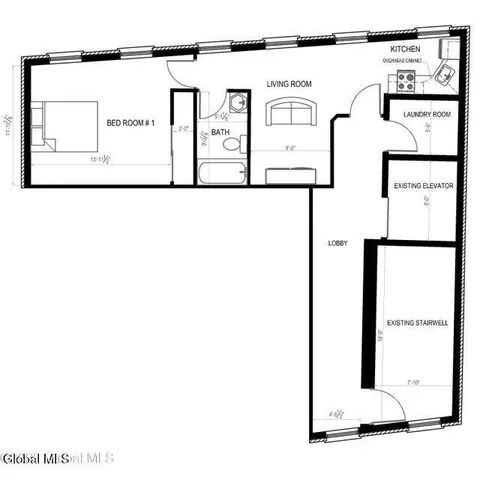 $1,450 | 37 Maiden Lane, Unit 3B, Albany, NY 12207