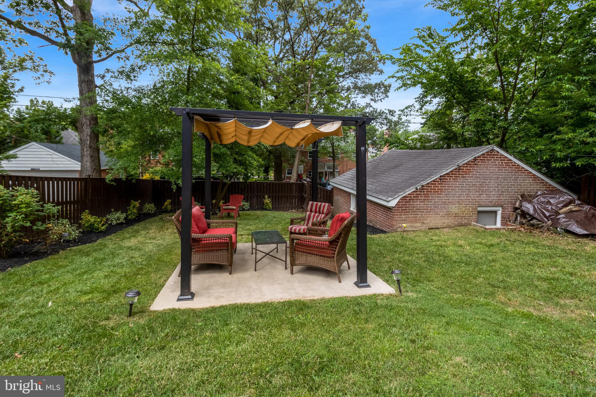 4018 Deepwood Road Baltimore, MD 21218 - Photo 28 of 35 Spacious yard with privacy fence and gazebo