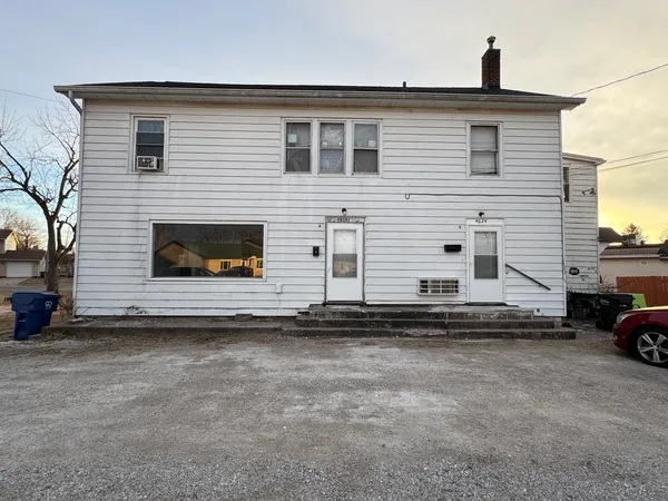 a view of a car garage