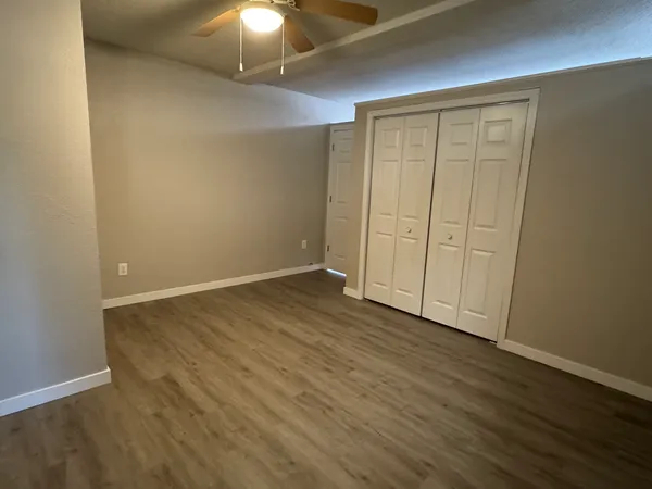 wooden floor in an empty room