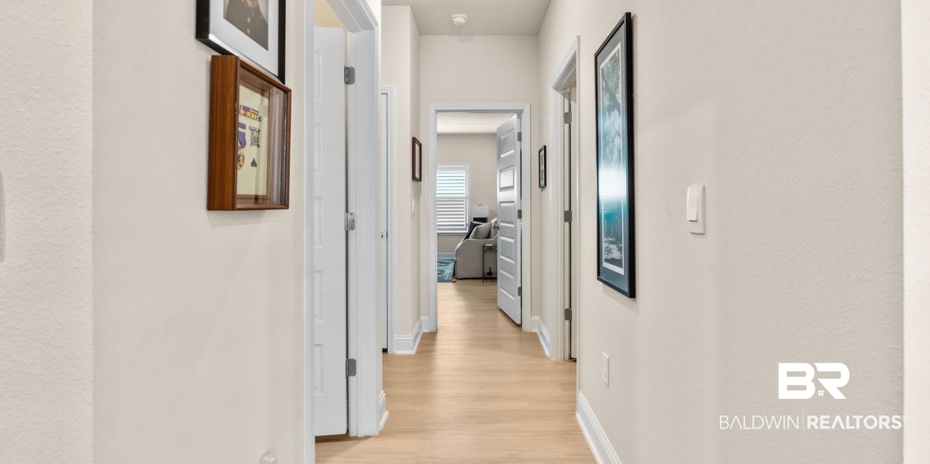 8841 Calverton Street Foley, AL 36535 - Photo 19 of 51 Hall with light hardwood / wood-style floors
