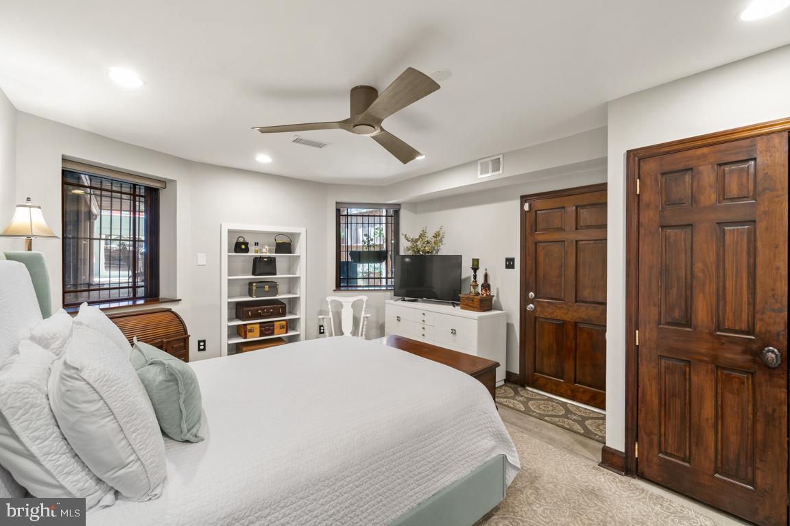 1512 P Street Northwest Washington, DC 20005 - Photo 44 of 50 Bedroom (lower level)