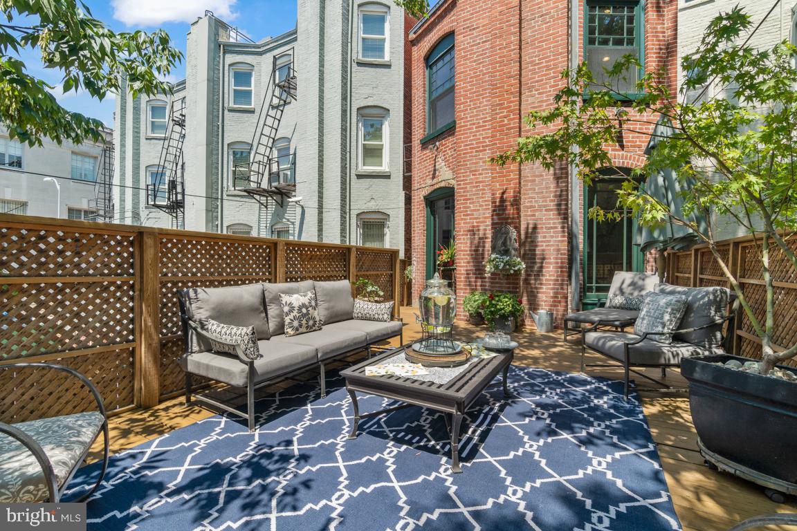 1512 P Street Northwest Washington, DC 20005 - Photo 48 of 50 Rear deck