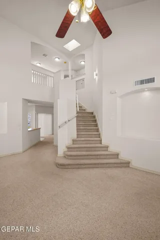 a view of entryway and hall