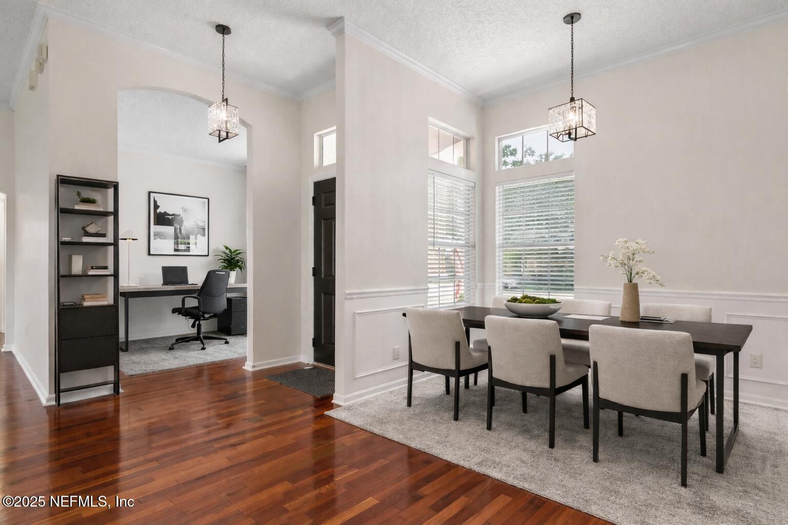 1912 Bluebonnet Way Fleming Island, FL 32003 - Photo 3 of 51 Virtually staged dining and office areas