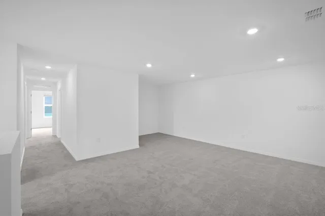 a view of empty room