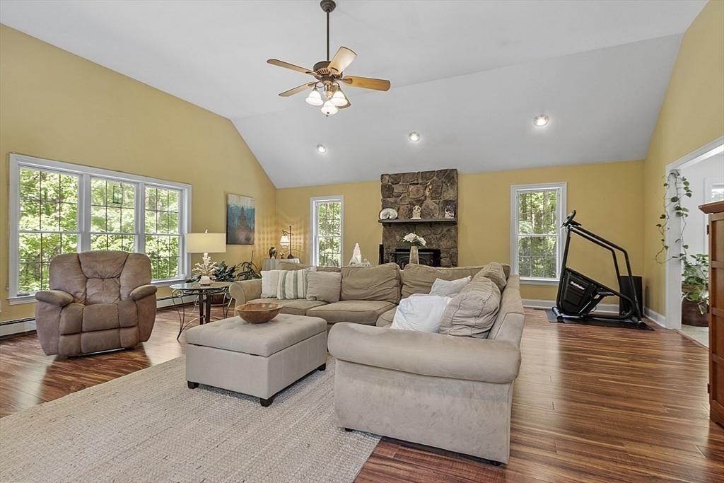 34 Ball Hill Road Princeton, MA 01541 - Photo 4 of 37 a living room with furniture and a large window