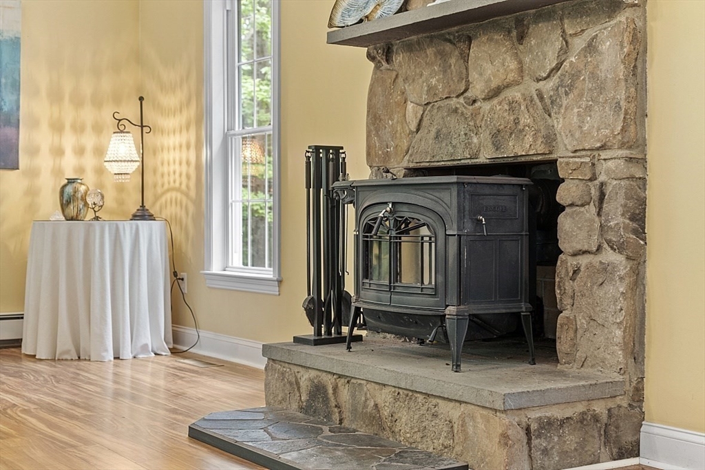 34 Ball Hill Road Princeton, MA 01541 - Photo 5 of 37 a view of living room with furniture and a fireplace