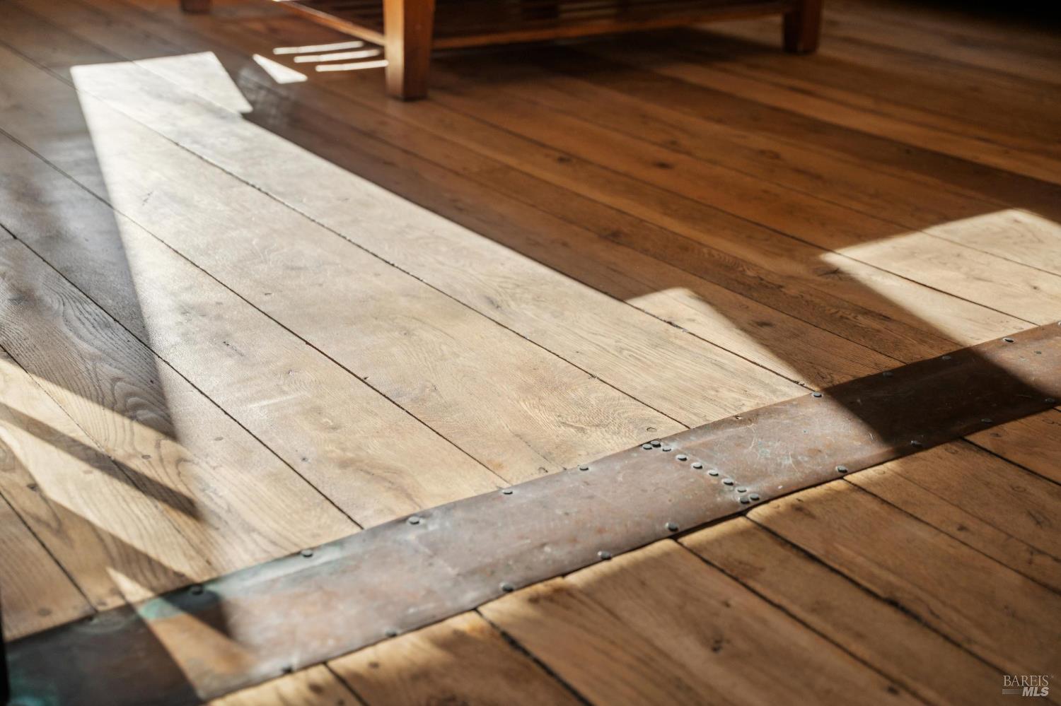 180 Maple Road Bolinas, CA 94924 - Photo 10 of 99 Floors made from shipwreck wood gathered from the nearby coast