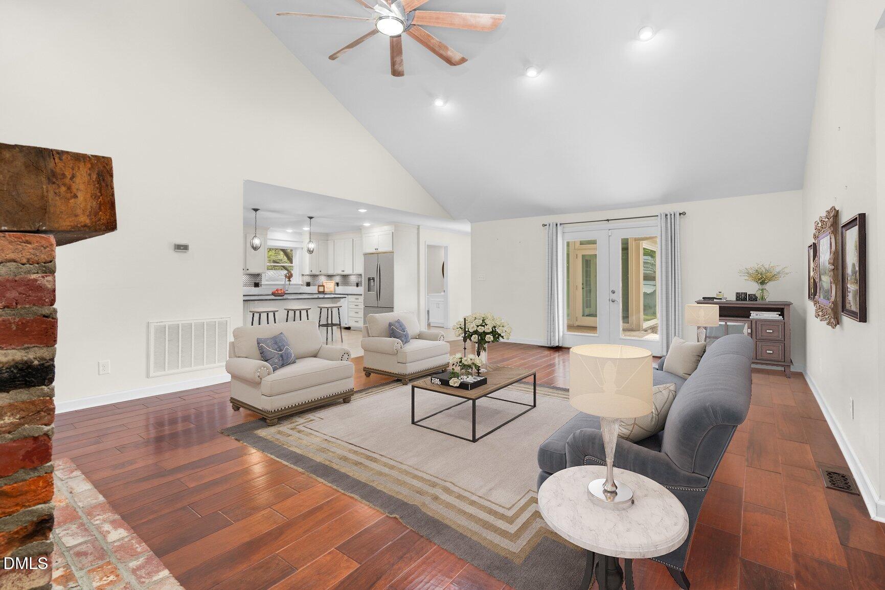 2141 McNair Road Tarboro, NC 27886 - Photo 4 of 55 a living room with furniture and wooden floor