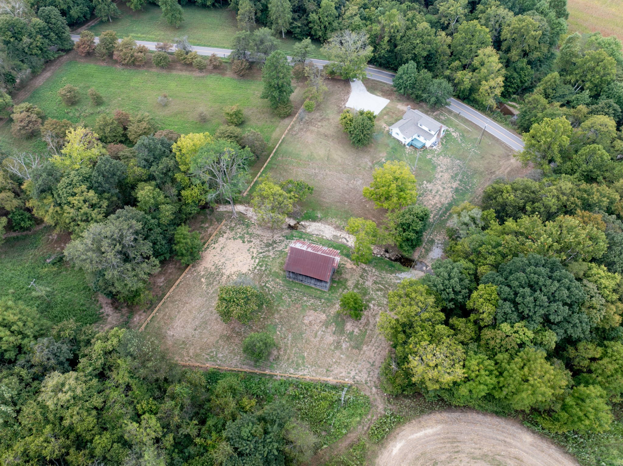 260 Old Highway 48 Charlotte, TN 37036 - Photo 68 of 71 an aerial view of residential house with outdoor space