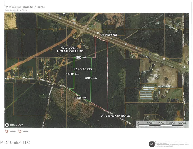 $148,500 | Xxx West Wa Walker Road, McComb, MS 39648