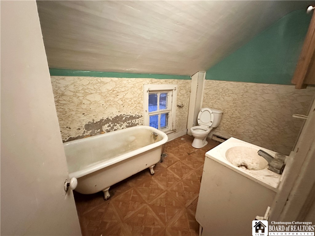 23 Valley Street Jamestown, NY 14701 - Photo 8 of 8 Full bathroom upstairs