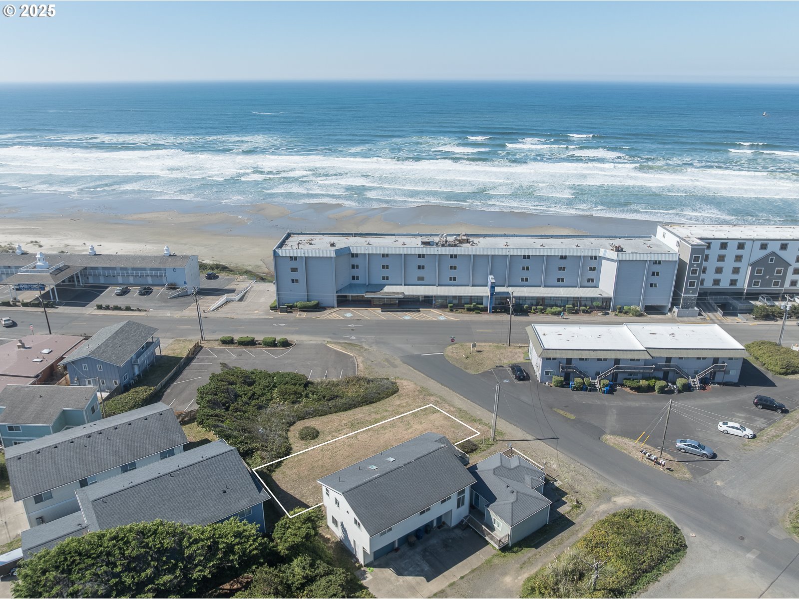 Undisclosed Address Newport, OR 97365 - Photo 11 of 16 aerial view of a house with a ocean