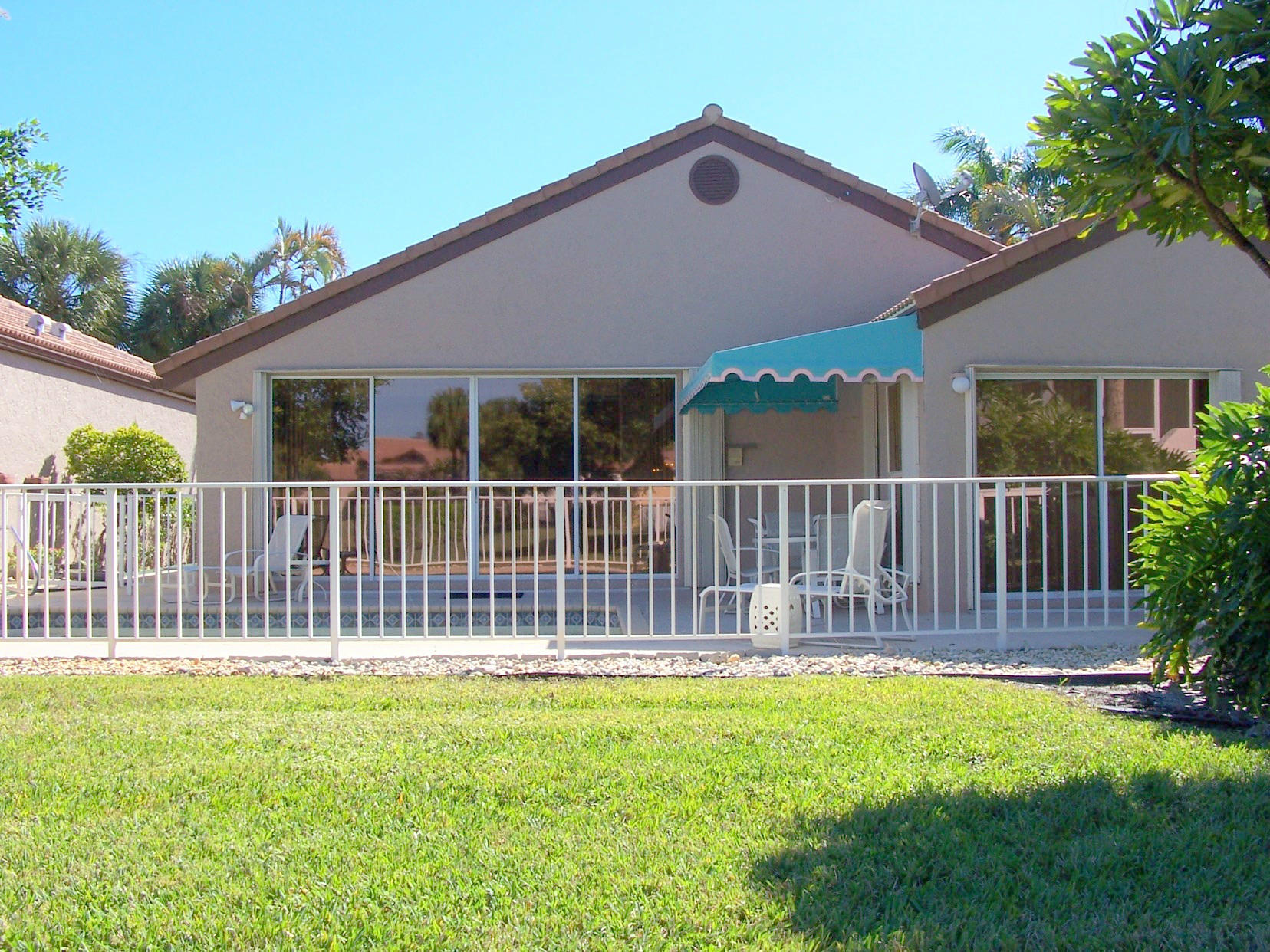 7151 Via Palomar Boca Raton, FL 33433 - Photo 26 of 29 Rear of house