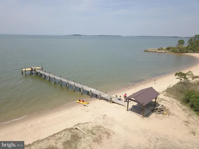 a view of roof with wooden floor