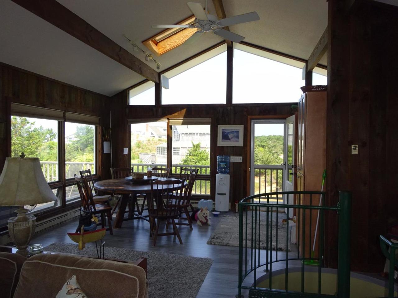 51 9th Street Wellfleet, MA 02667 - Photo 13 of 35 a view of a dining room with furniture window and outside view