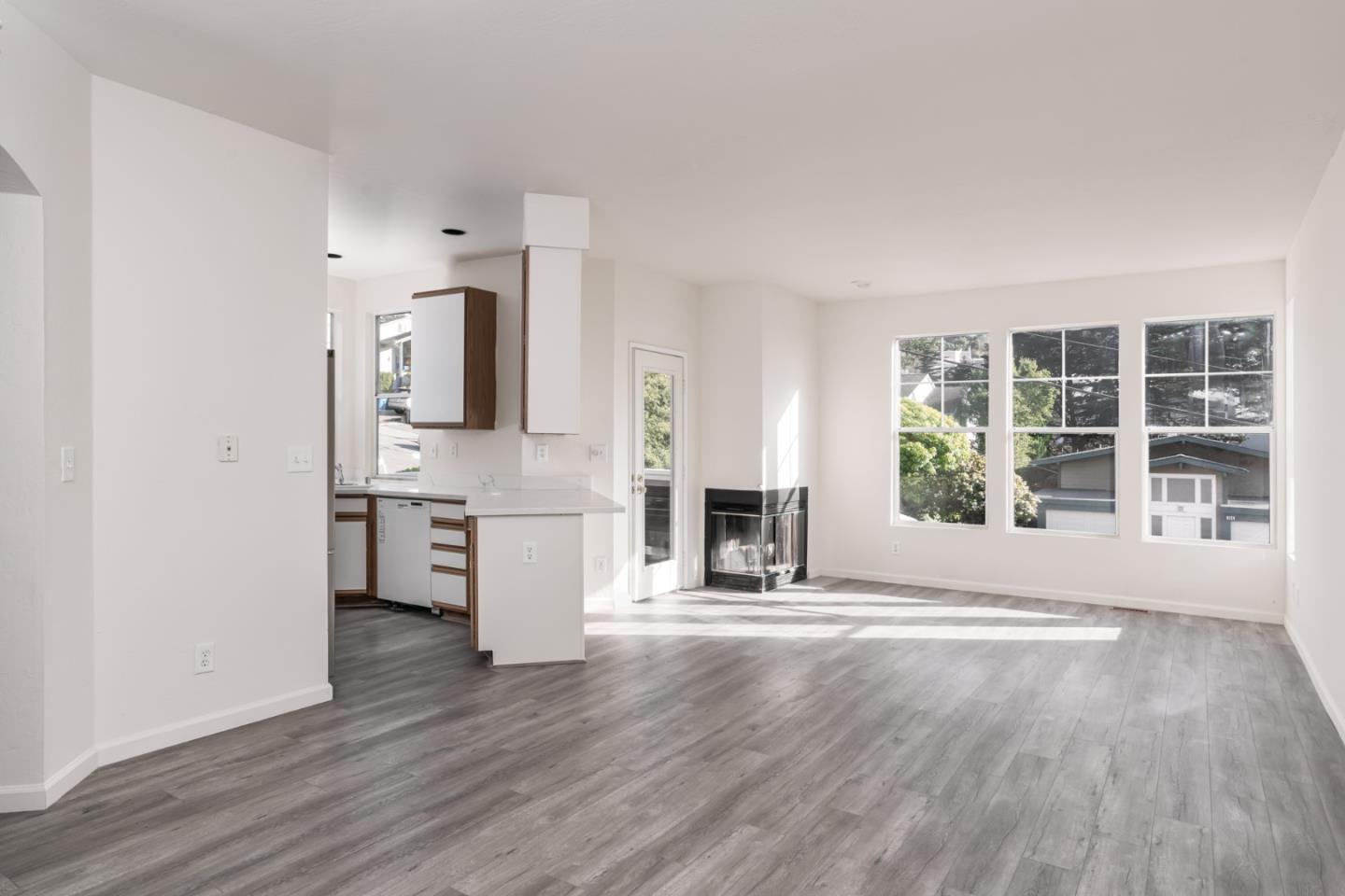435 Norfolk Drive Pacifica, CA 94044 - Photo 1 of 28 a view of kitchen with wooden floor and electronic appliances
