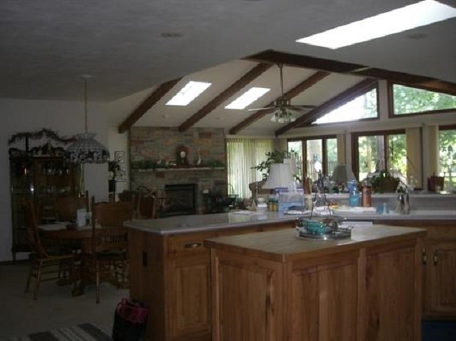 810 Roxbury Road Rockford, IL 61107 - Photo 8 of 13 a kitchen with sink and view of living room