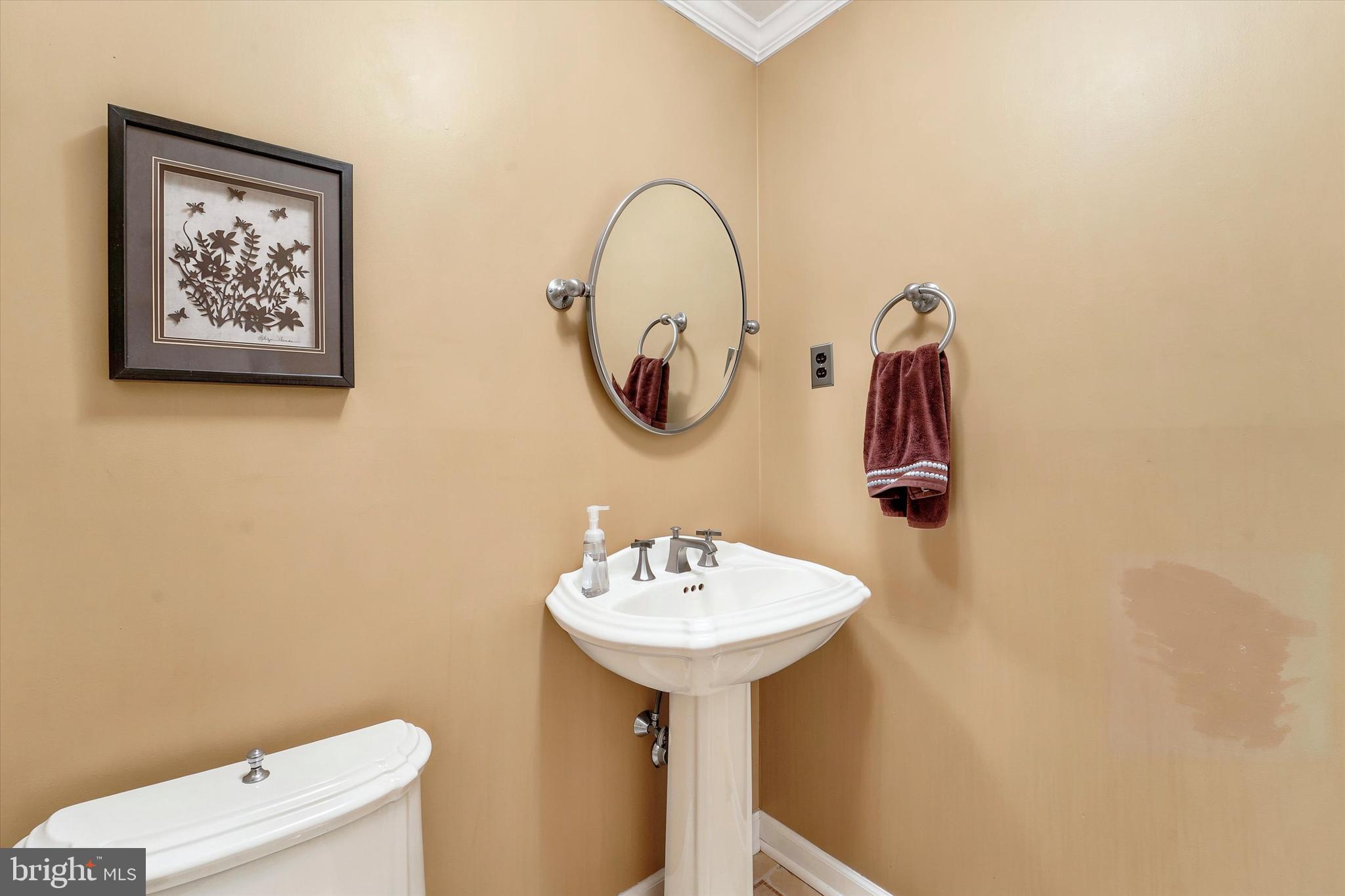 1980 Terwood Road Huntingdon Valley, PA 19006 - Photo 35 of 48 a bathroom with a sink and a mirror