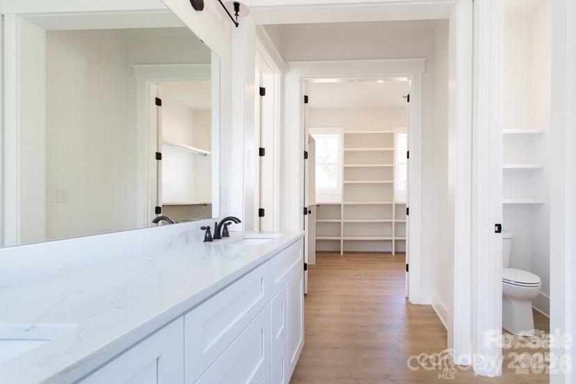 1 Antioch Church Road Weddington, NC 28104 - Photo 15 of 22 a bathroom with a sink and a mirror