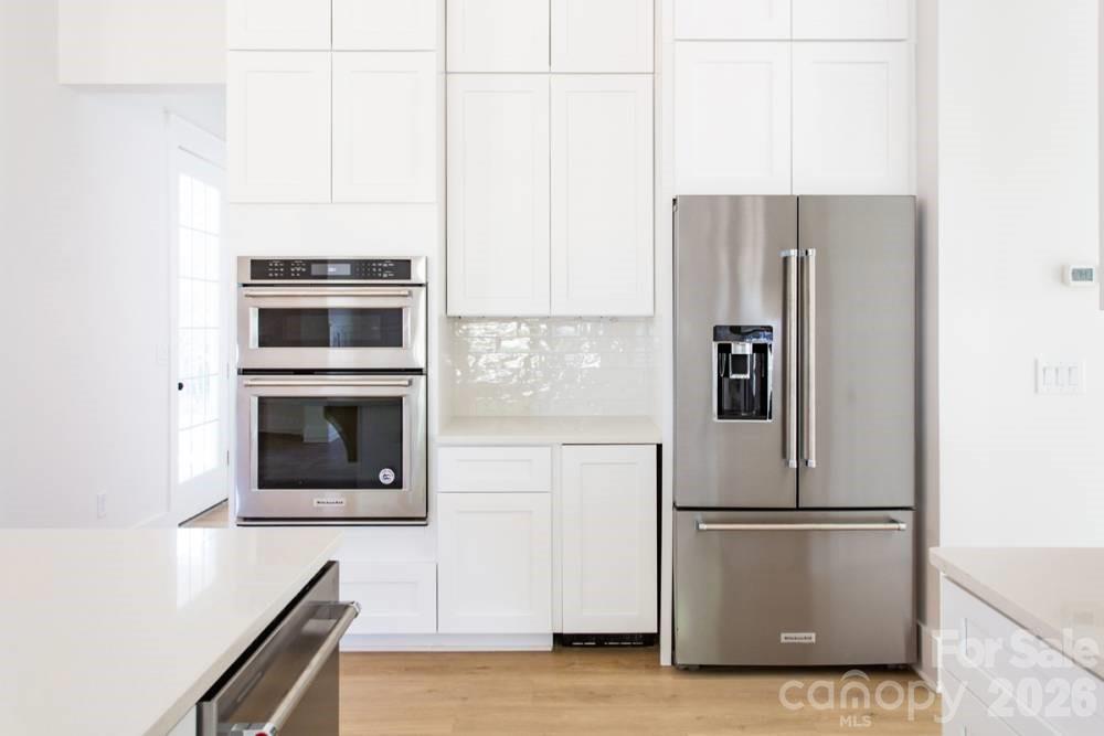 1 Antioch Church Road Weddington, NC 28104 - Photo 10 of 22 a kitchen with stainless steel appliances a refrigerator sink and microwave