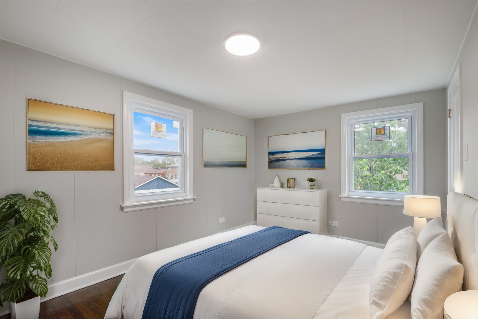 2513 5th Avenue North Riverside, IL 60546 - Photo 19 of 27 a bedroom with furniture and a large window