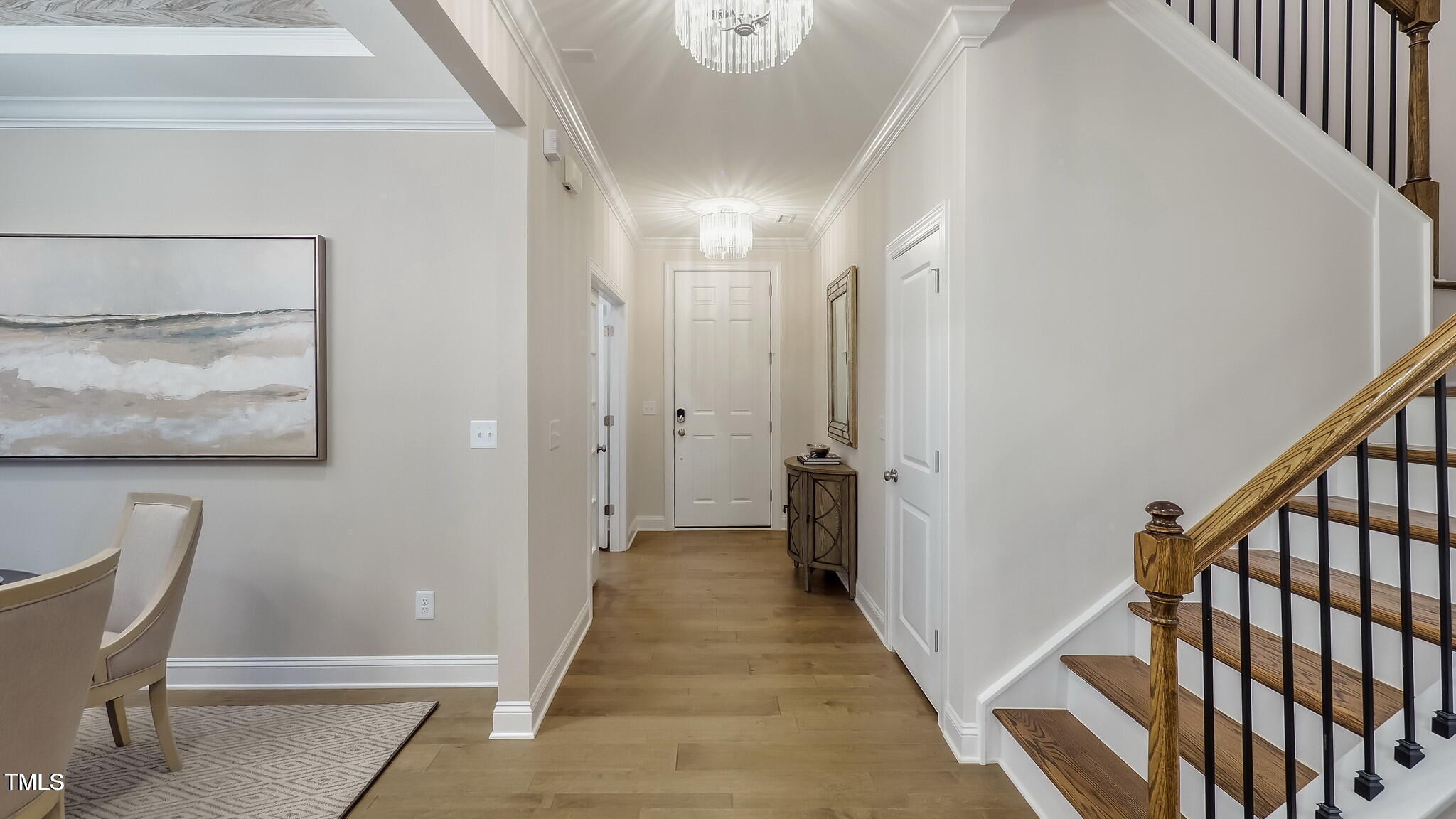 1307 Cosmic Drive Durham, NC 27703 - Photo 8 of 30 a view of a hallway with seating area