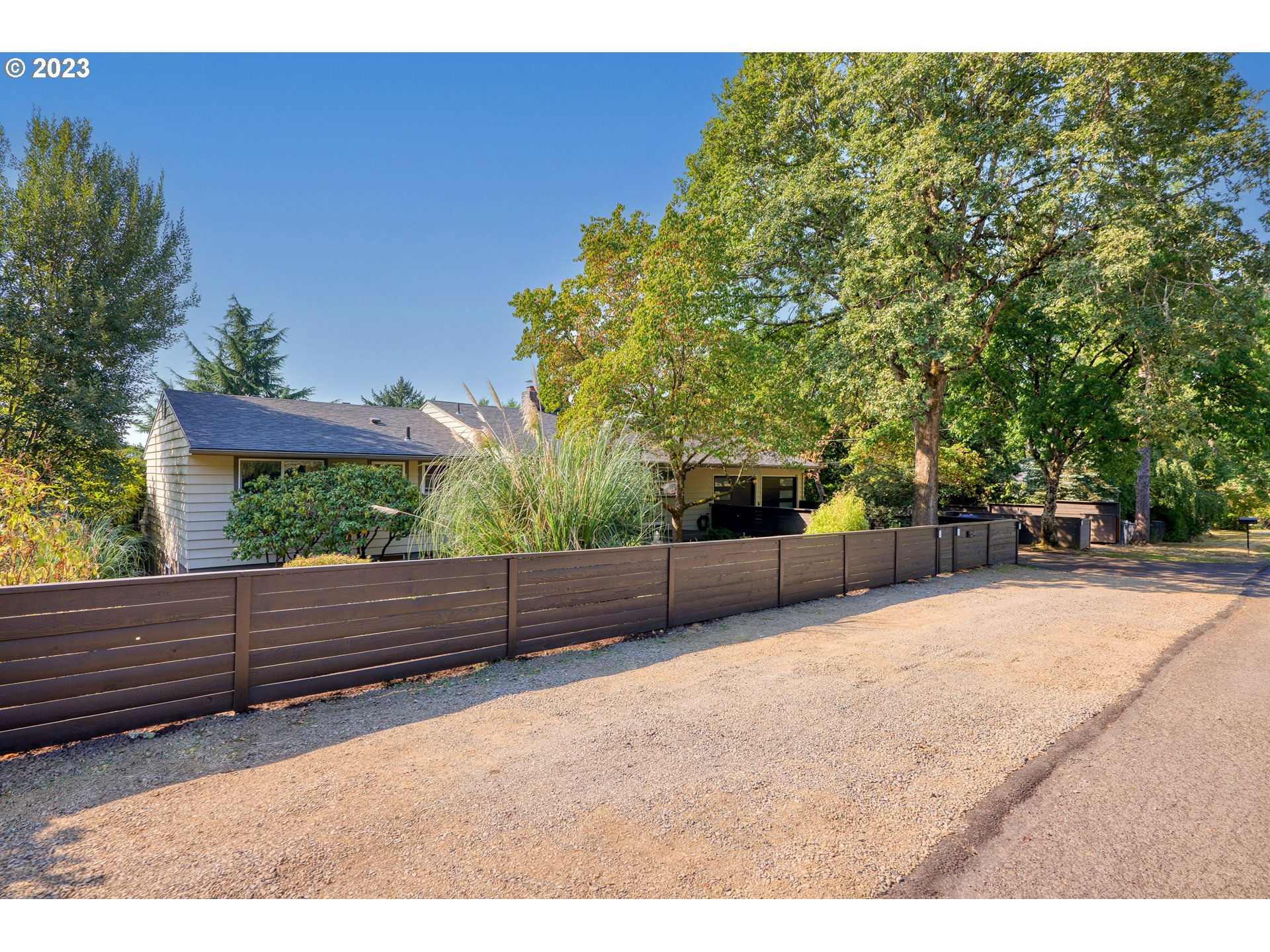 5914 Southwest Gunther Lane Portland, OR 97219 - Photo 40 of 40 a view of a backyard