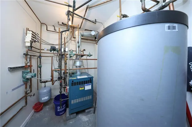 a view of storage and utility room