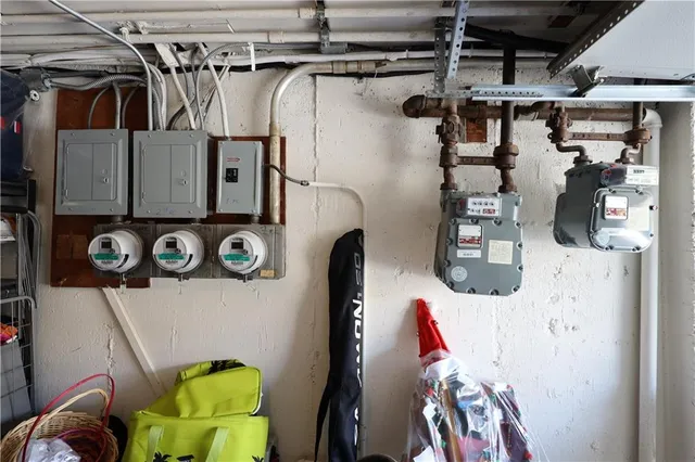 a view of storage and utility room