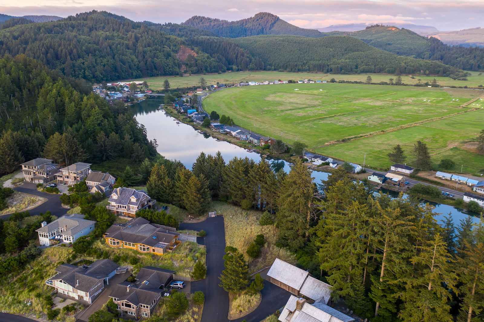90 Rip Tide Drive Pacific City, OR 97135 - Photo 4 of 8 Drone shot to the North East
