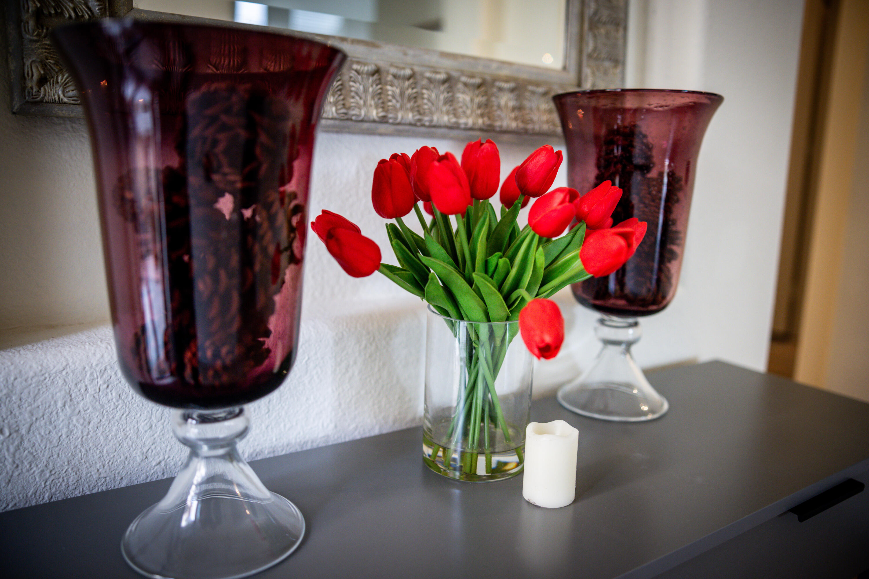 49527 Wayne Street Indio, CA 92201 - Photo 111 of 147 a vase of flowers sitting on a table