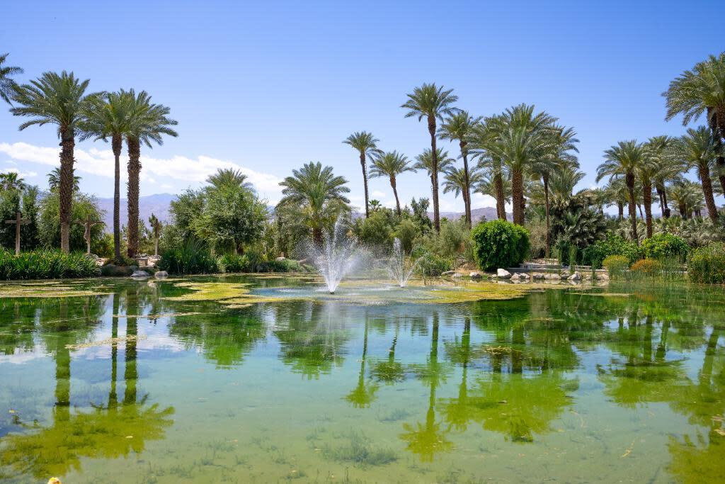 49527 Wayne Street Indio, CA 92201 - Photo 128 of 147 a view of a lake view with a garden