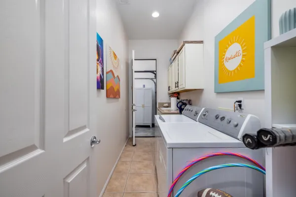 a view of a lake view with a garden