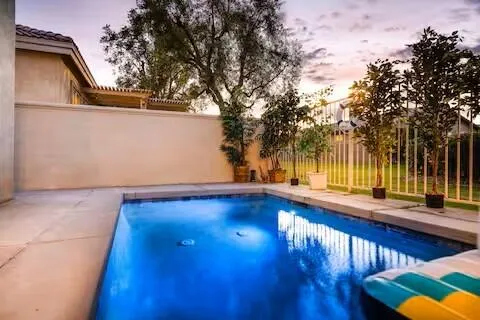 a view of a sink with a area