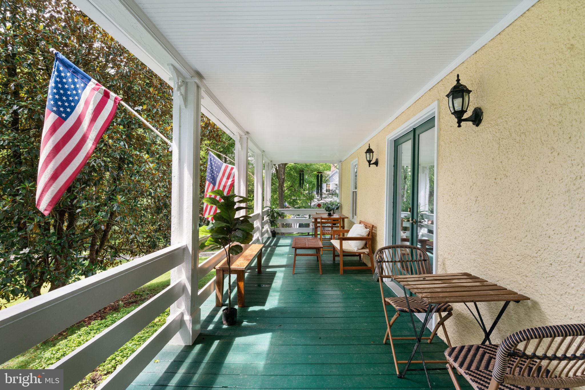 8520 Maidstone Road Delaplane, VA 20144 - Photo 51 of 67 Spacious Front Porch