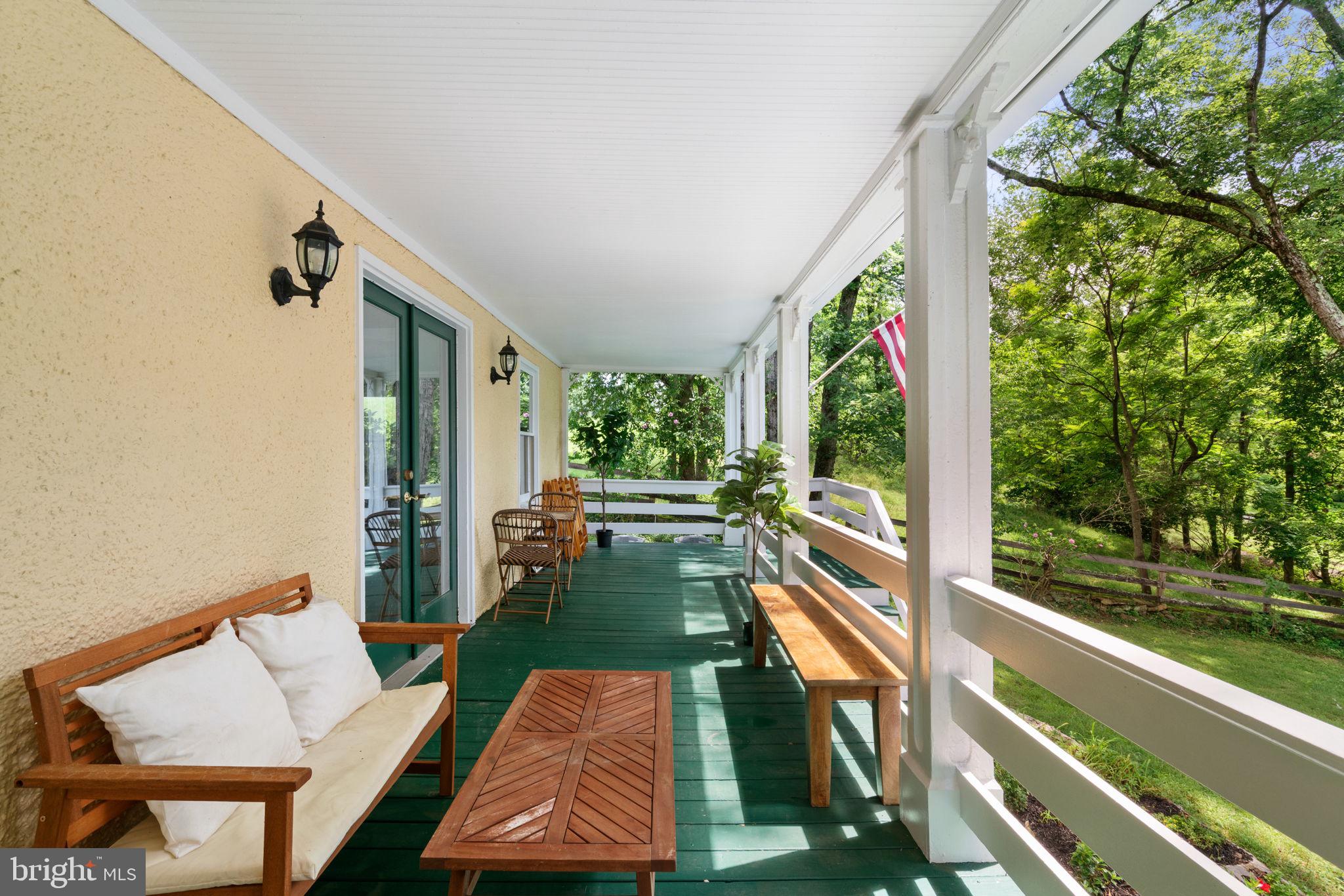 8520 Maidstone Road Delaplane, VA 20144 - Photo 53 of 67 Front Porch for Gathering Friends and Family