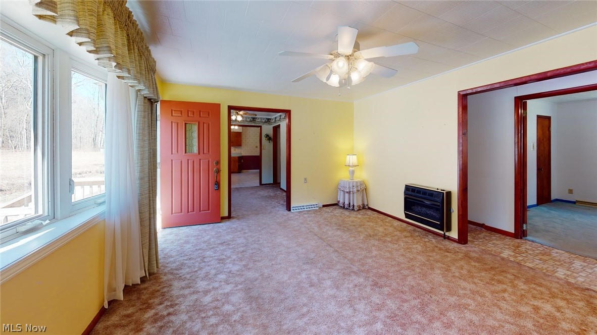 47968 Narrows Run Road Sardis, OH 43946 - Photo 7 of 21 3rd view of Living room looking through the door to the Dining Room