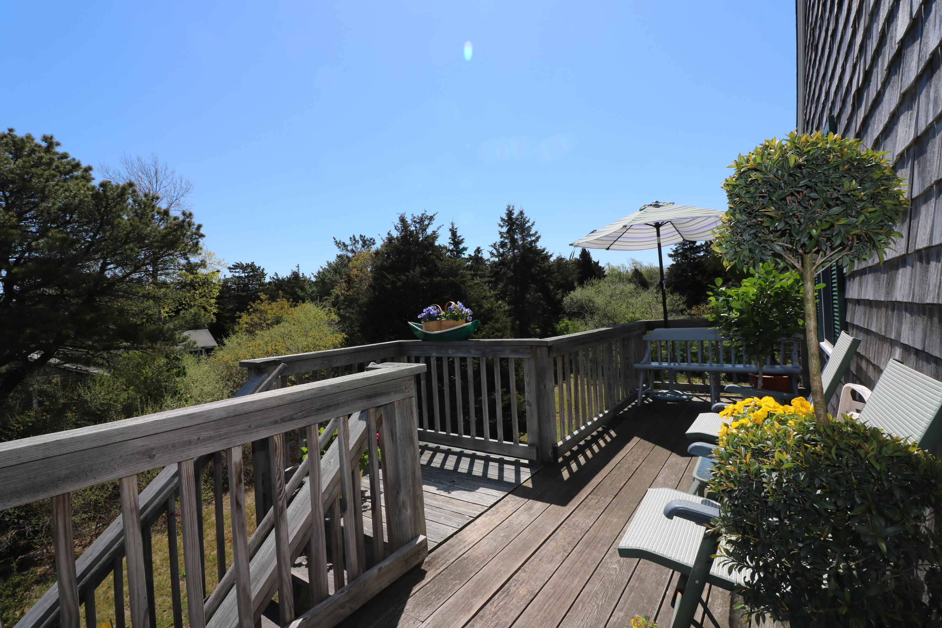 22 Ruggles Road Orleans, MA 02653 - Photo 33 of 38 a view of a balcony with wooden floor