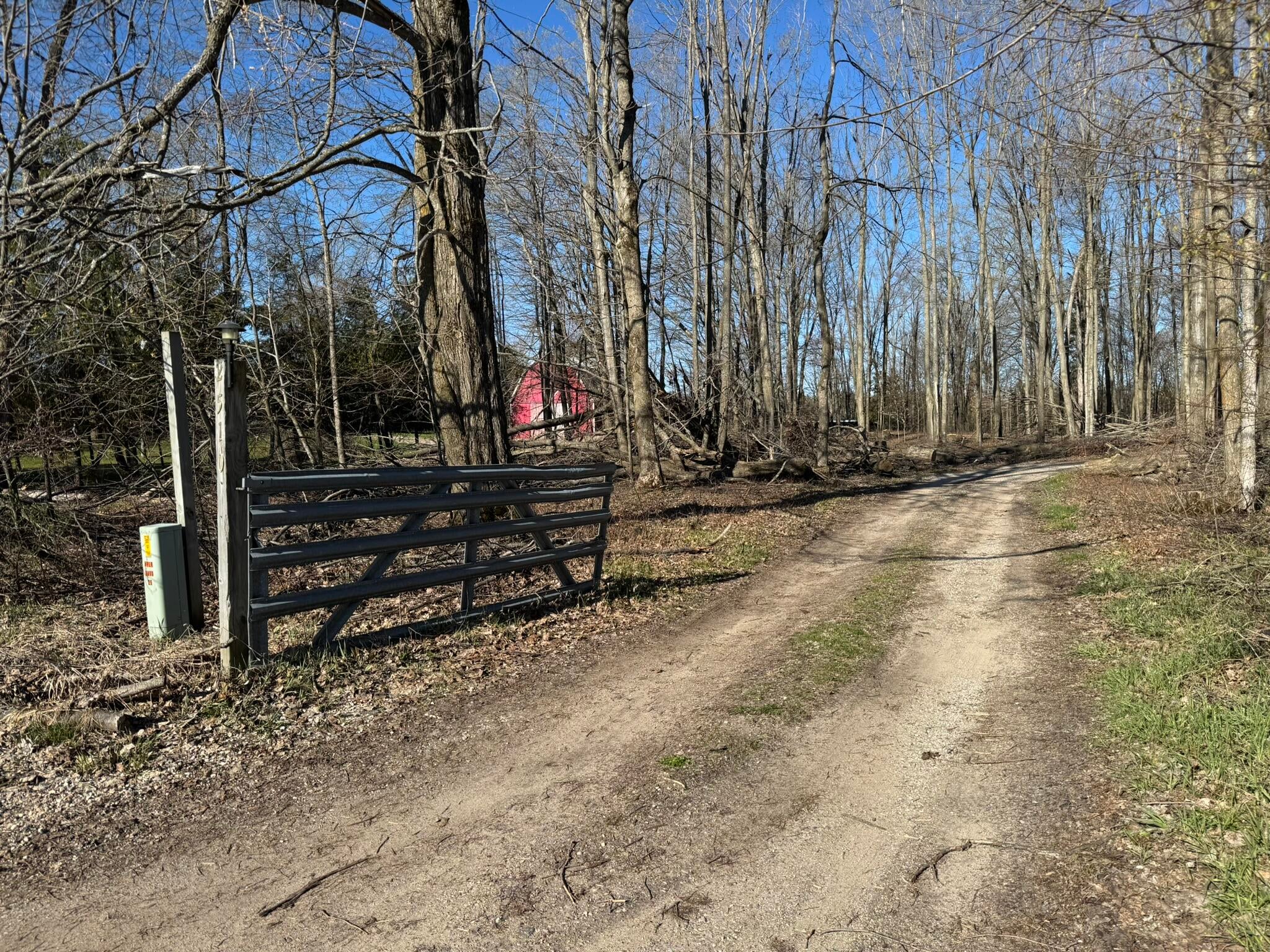 2526 Gregory Road Brutus, MI 49716 - Photo 5 of 29 4 - Entrance to private drive