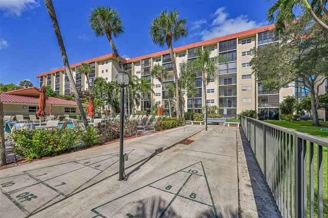 a view of balcony with a potted plant