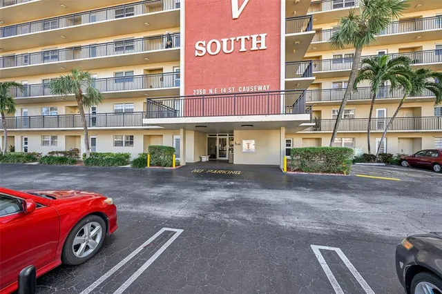 a car parked in front of a house
