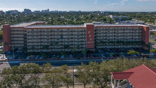 a view of a city with tall buildings