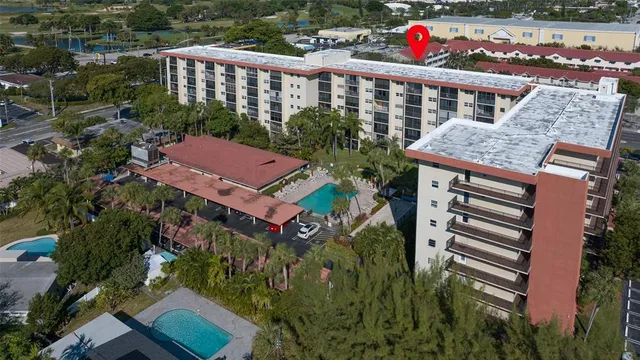 a aerial view of a house