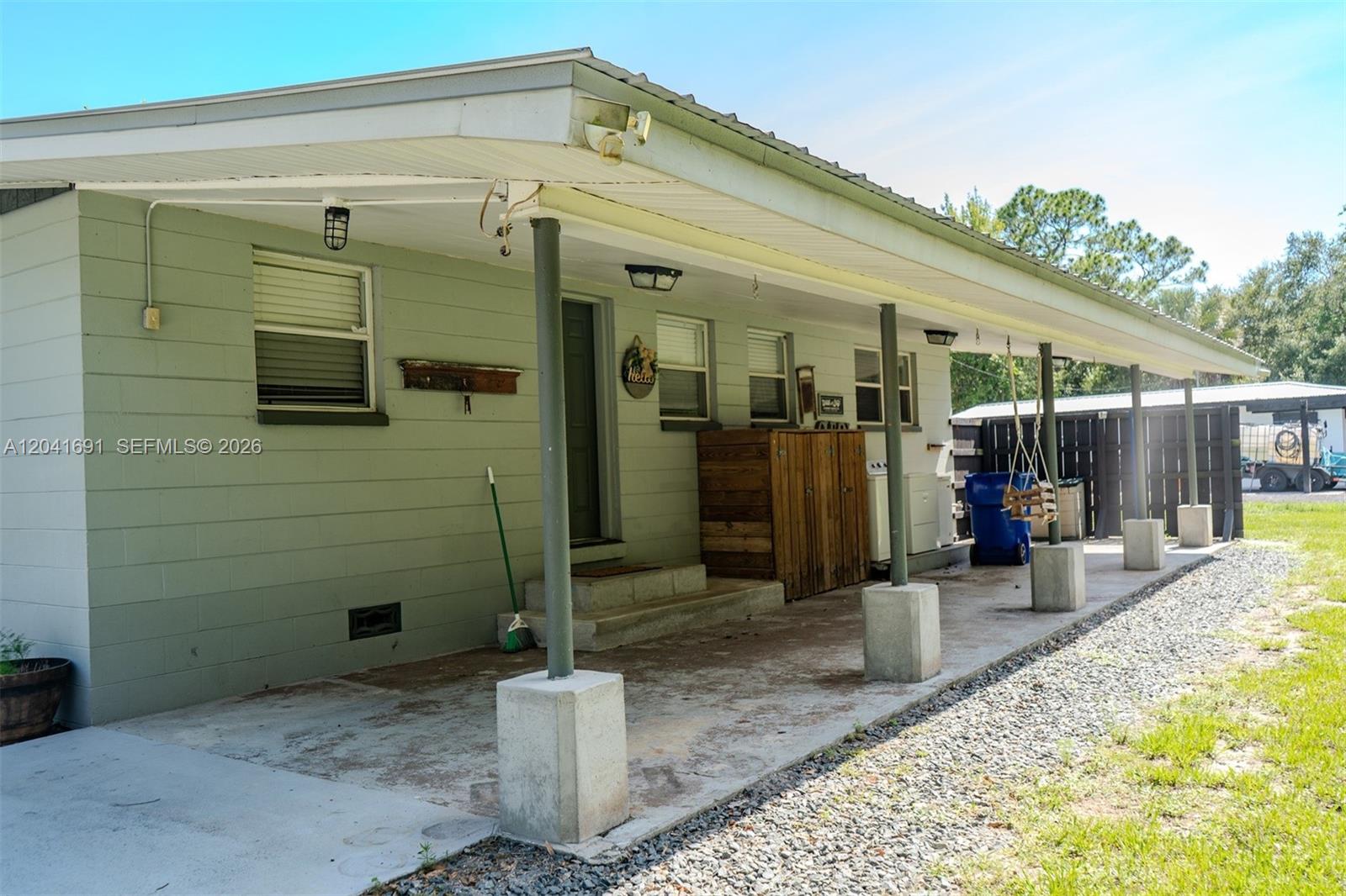 1270 Nobles Road LaBelle, FL 33935 - Photo 13 of 18 a view of a car garage
