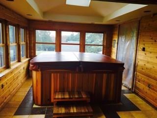 524 Friel Road Baden, PA 15005 - Photo 9 of 25 Vaulted ceiling with skylight that opens with tool included in the sale.