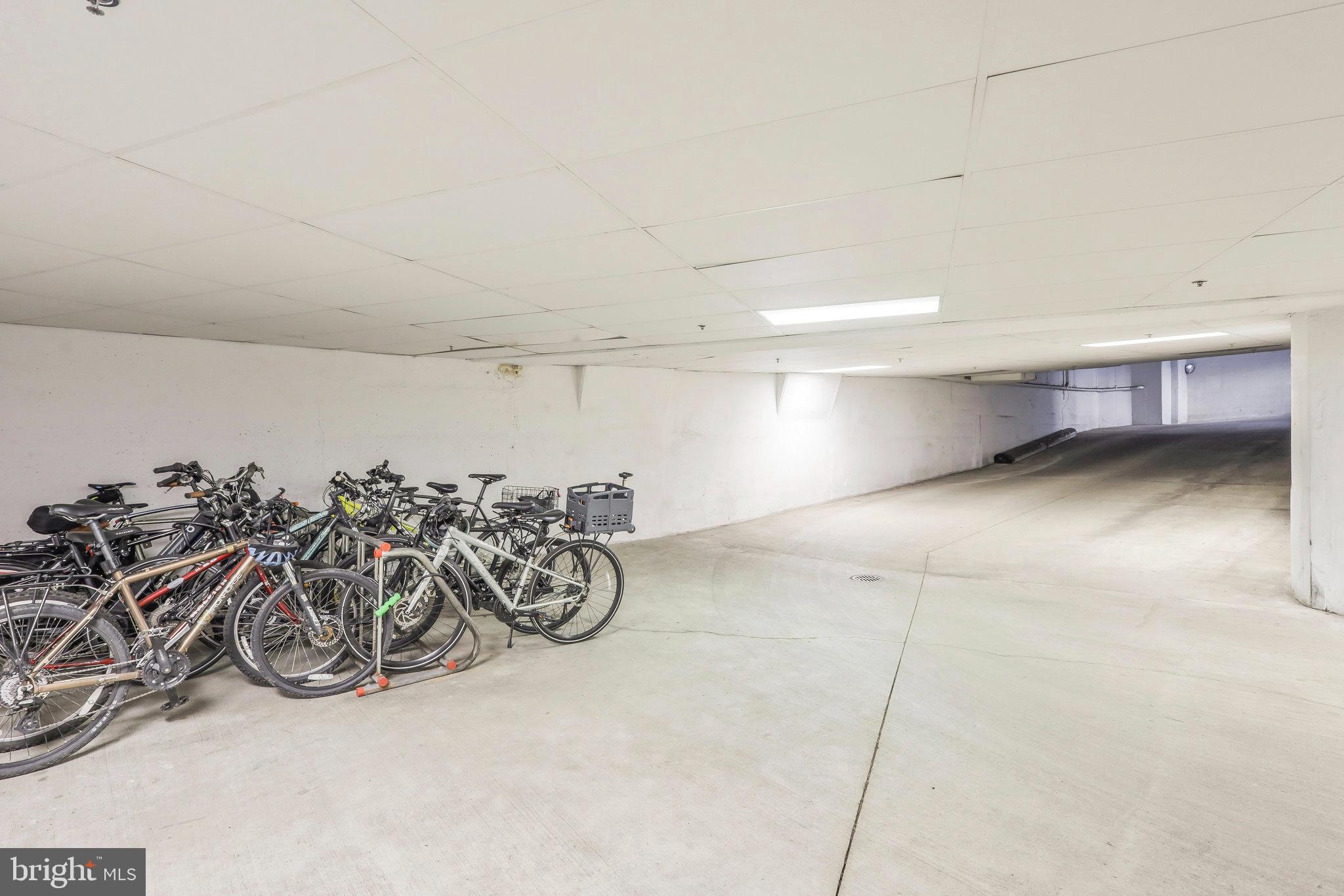 1020 Pennsylvania Ave. Southeast, Unit 404 Washington, DC 20003 - Photo 22 of 24 a view of a garage with a bike